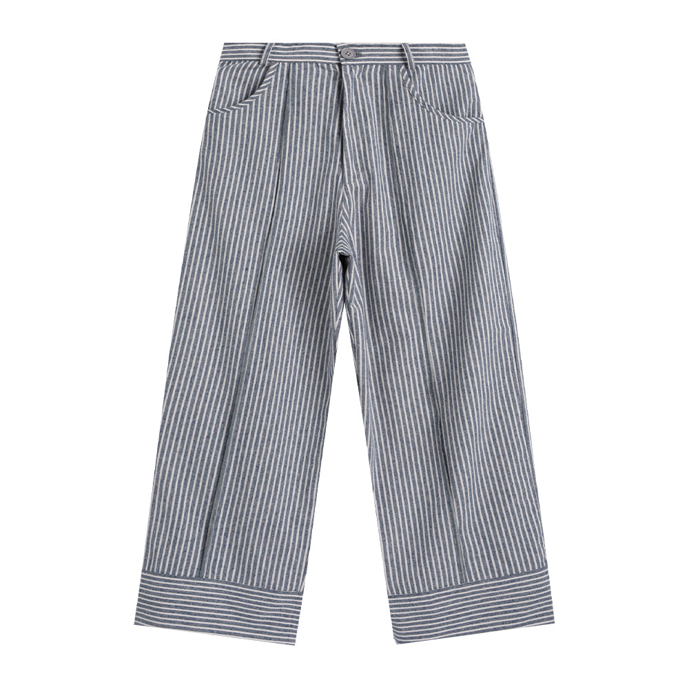 ステッチ・ヒッコリーストライプパンツ   N5718