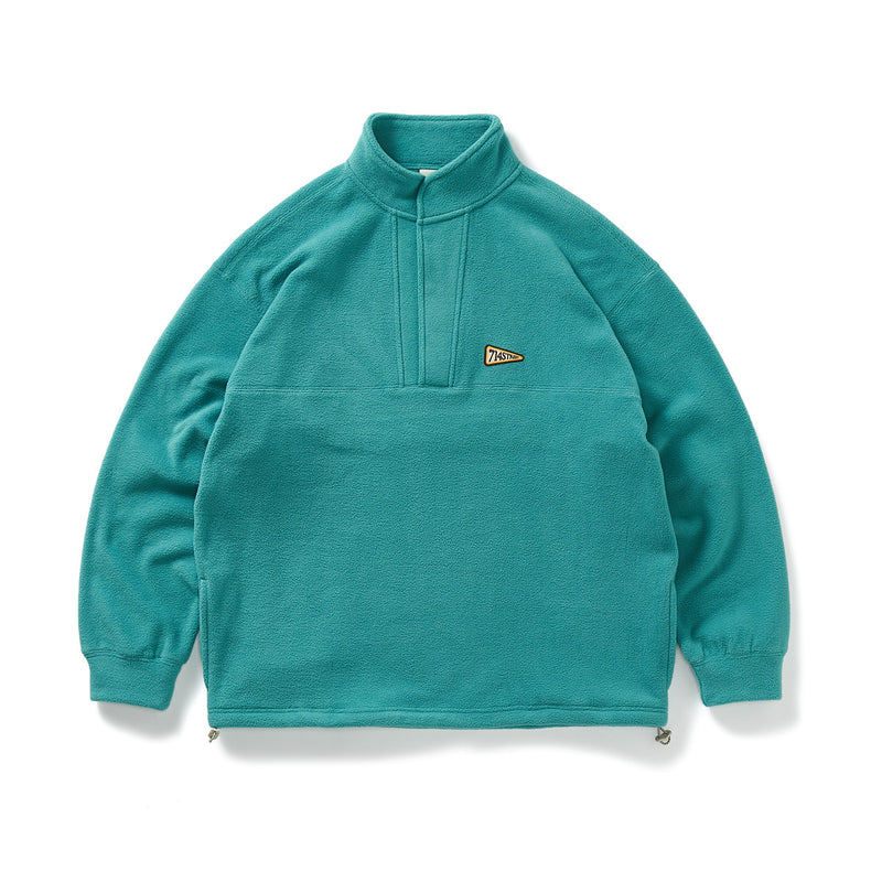 stand collar fleece sweatshirt  / フリーススウェット N4580