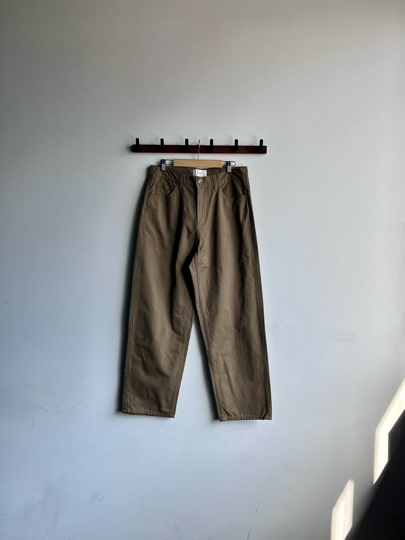 high waist straight pants   N5259