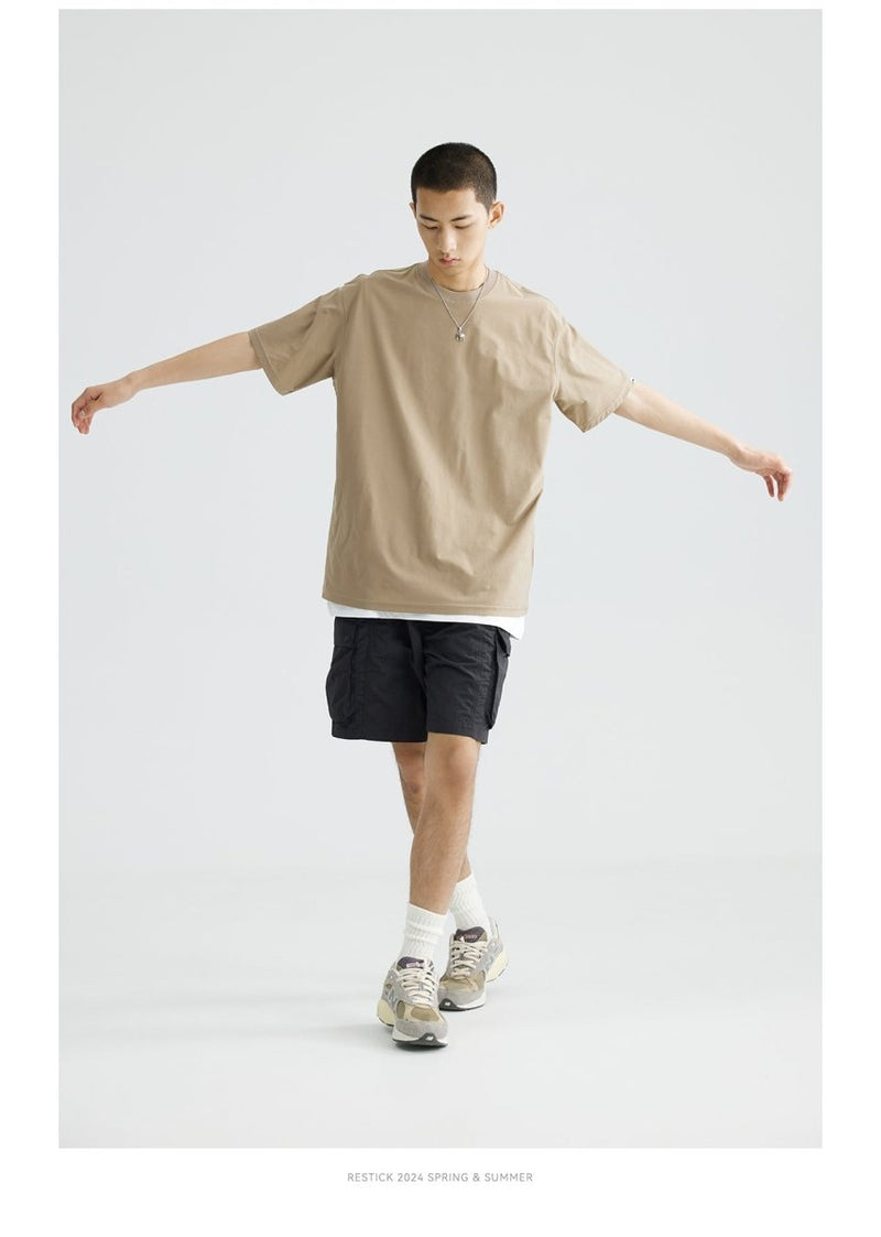 【吸湿速乾性】Absorbent and quick drying plain T-shirt N3574 - NNine