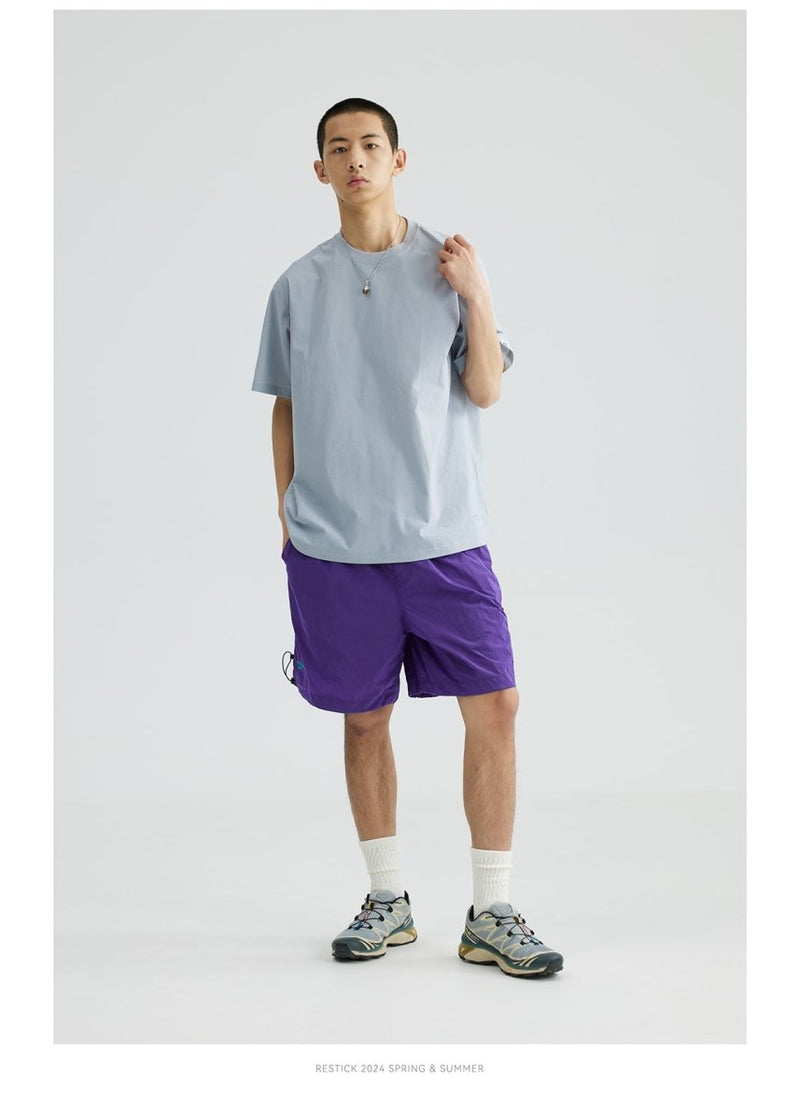 【吸湿速乾性】Absorbent and quick drying plain T-shirt N3574 - NNine