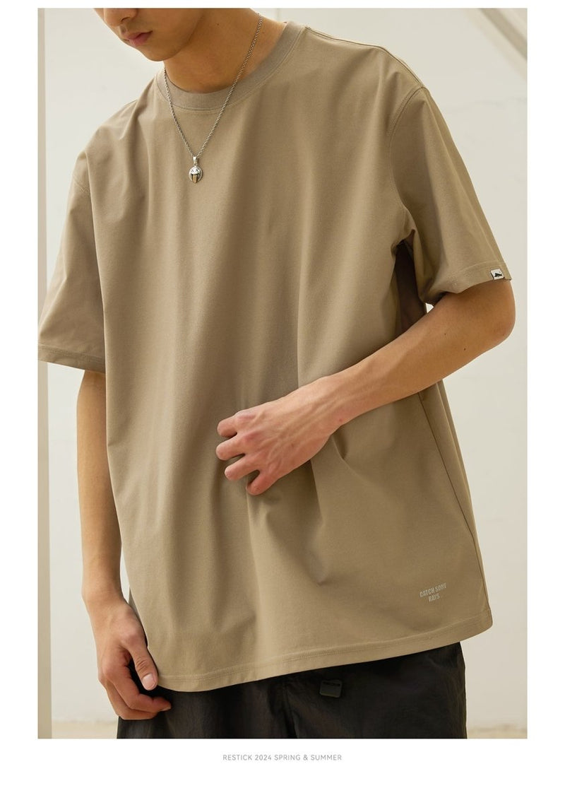 【吸湿速乾性】Absorbent and quick drying plain T-shirt N3574 - NNine