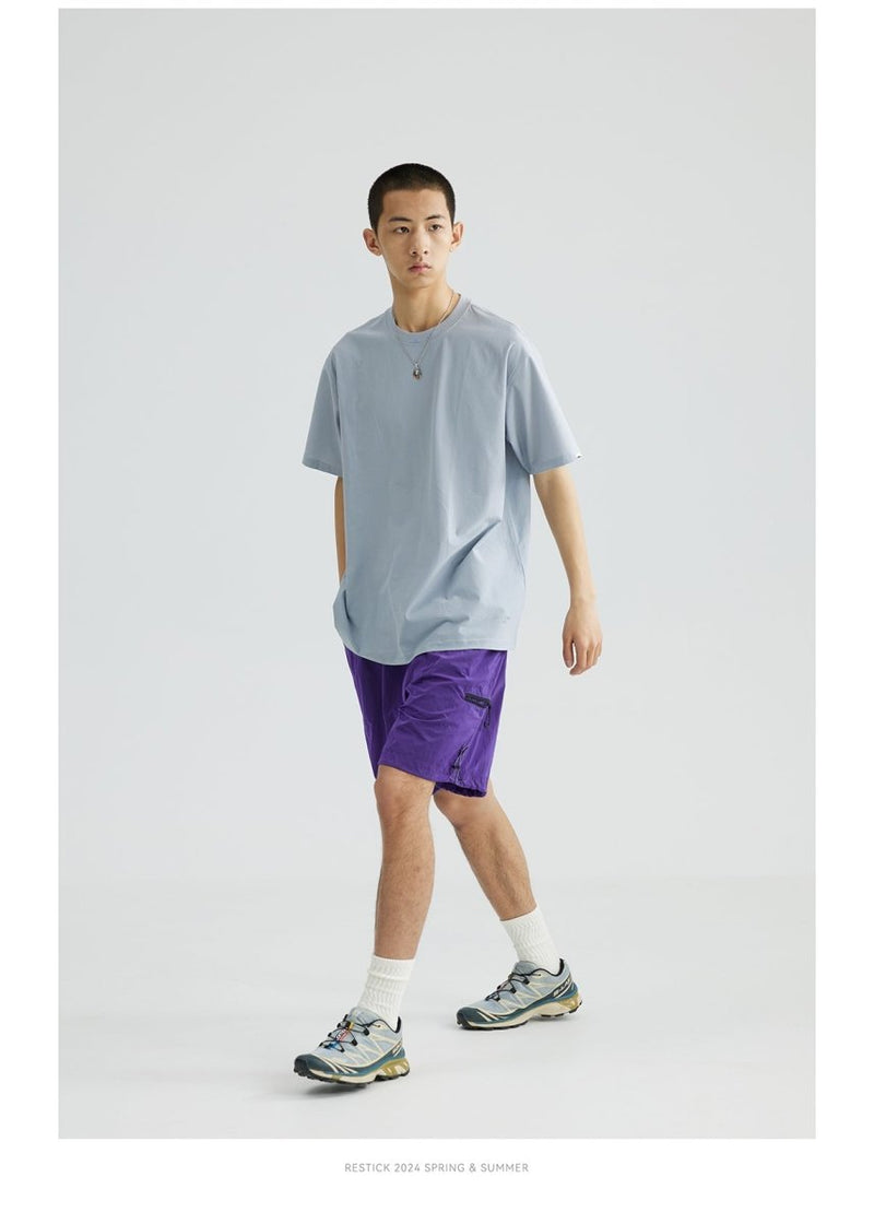 【吸湿速乾性】Absorbent and quick drying plain T-shirt N3574 - NNine