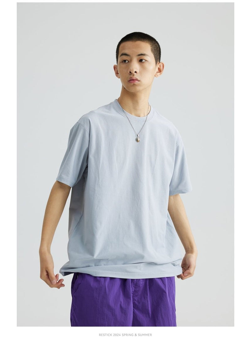 【吸湿速乾性】Absorbent and quick drying plain T-shirt N3574 - NNine