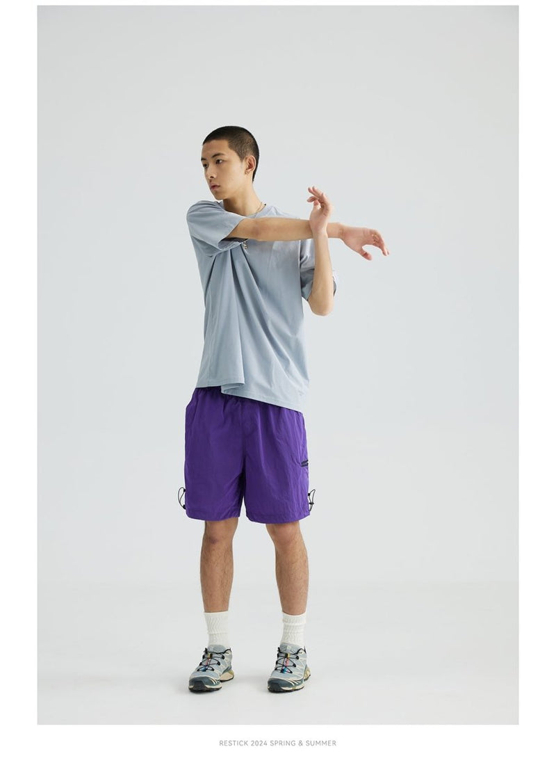 【吸湿速乾性】Absorbent and quick drying plain T-shirt N3574 - NNine