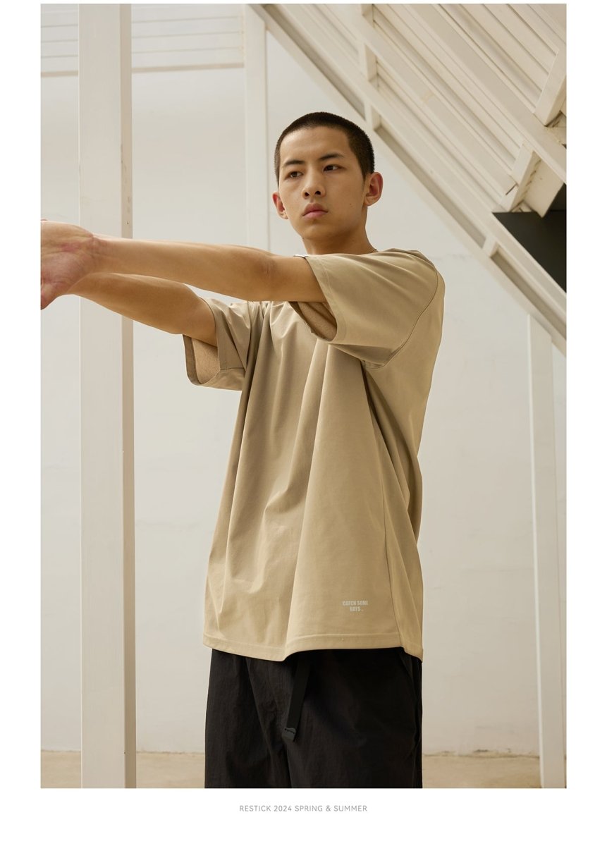 【吸湿速乾性】Absorbent and quick drying plain T-shirt N3574 - NNine