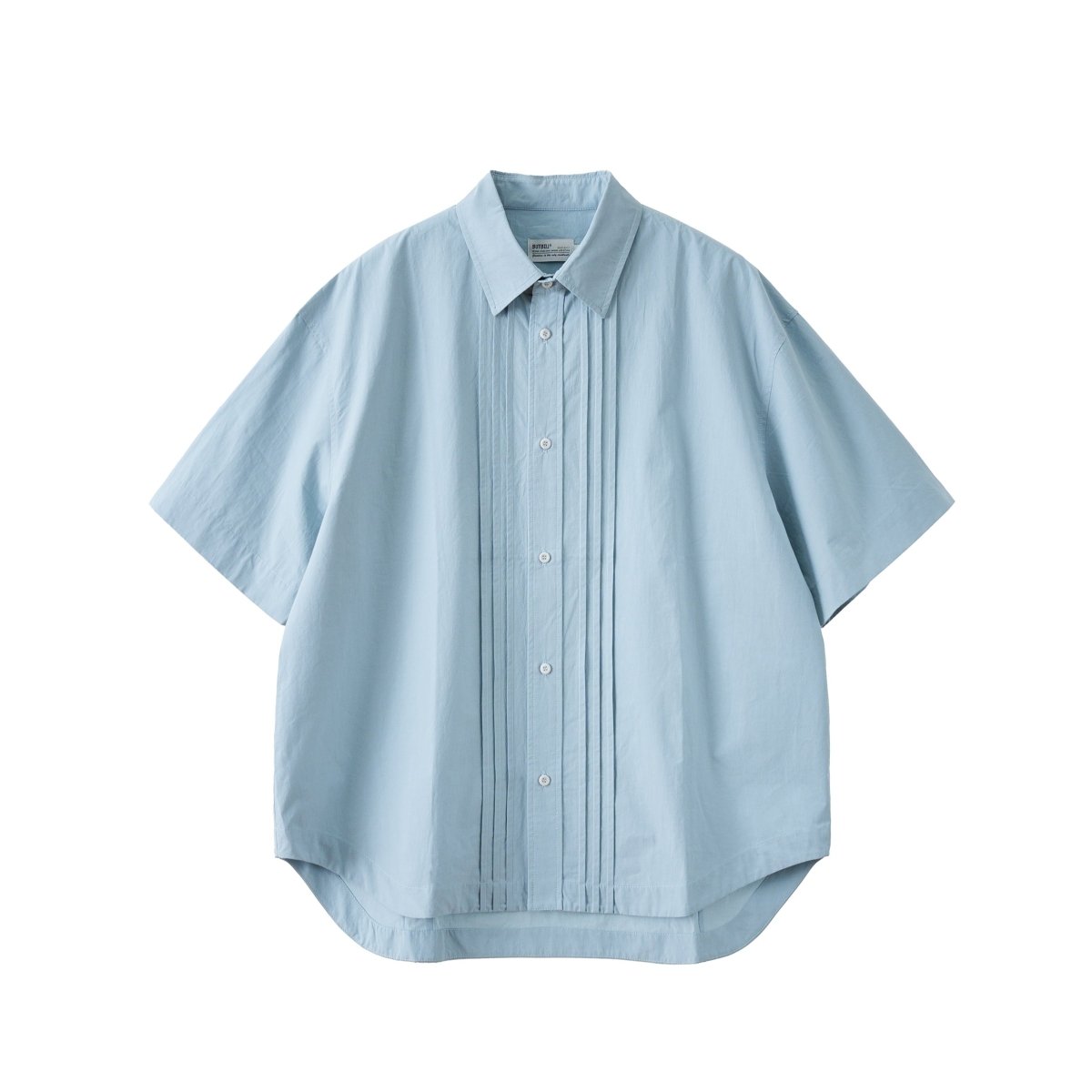 accordion pleat shirt / プリーツシャツ N3735 - NNine