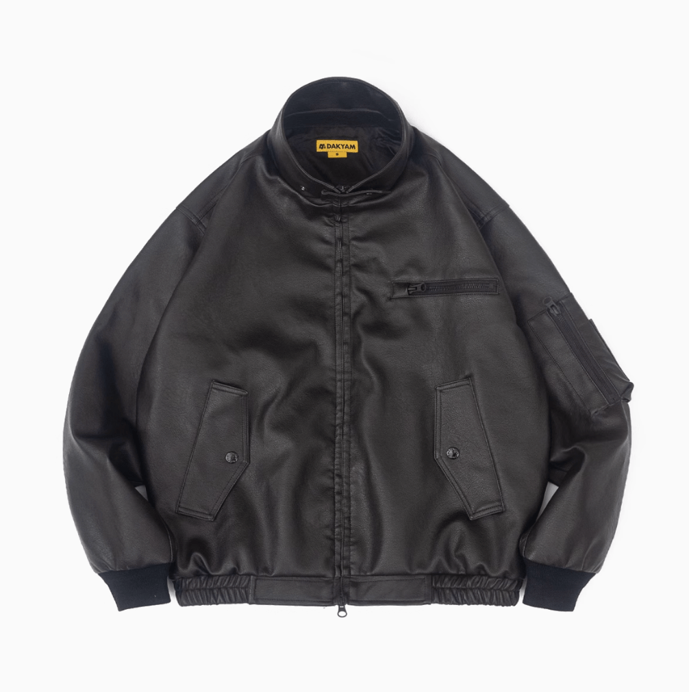 LETASCA ボンバージャケット トミージーンズ TOMMY JEANS オーバーサイズトーナルアップリケ