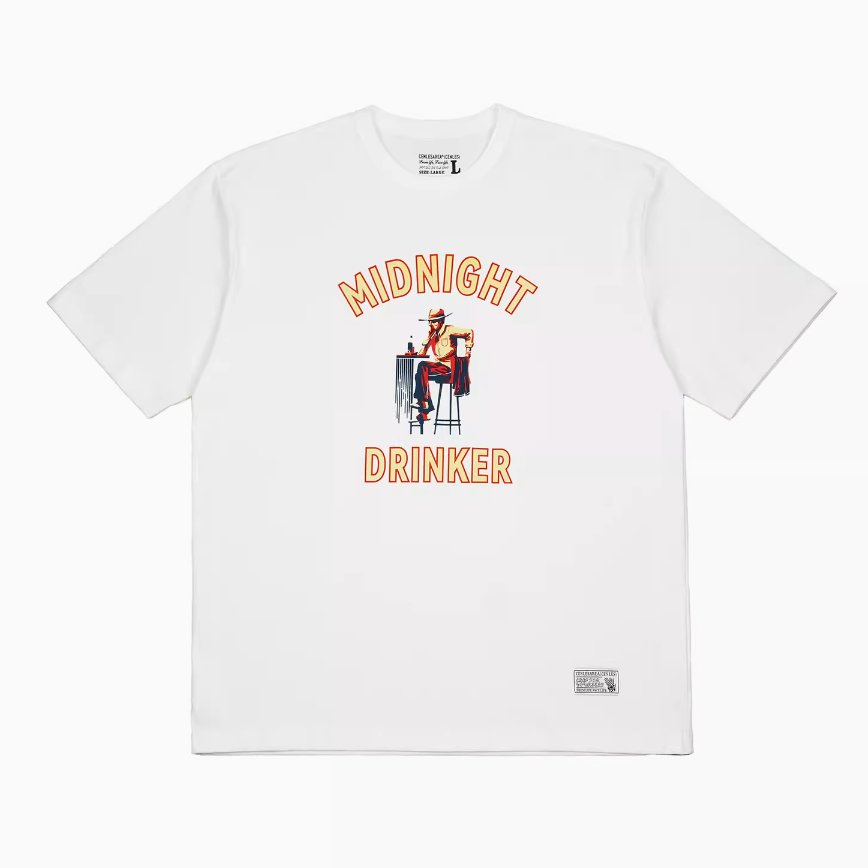 American print short sleeve T - shirt /キャラクタープリントT N3756 - NNine