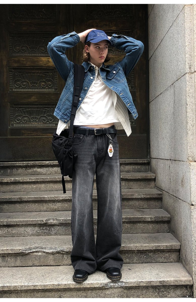 ARGUE - argue vintage black denim pantsの通販 by Lucio