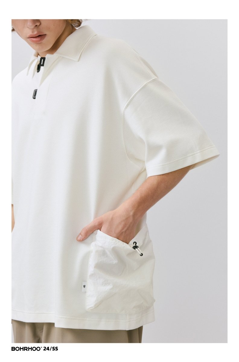 【機能性】Antimicrobial quick - drying polo shirt　N3887 - NNine