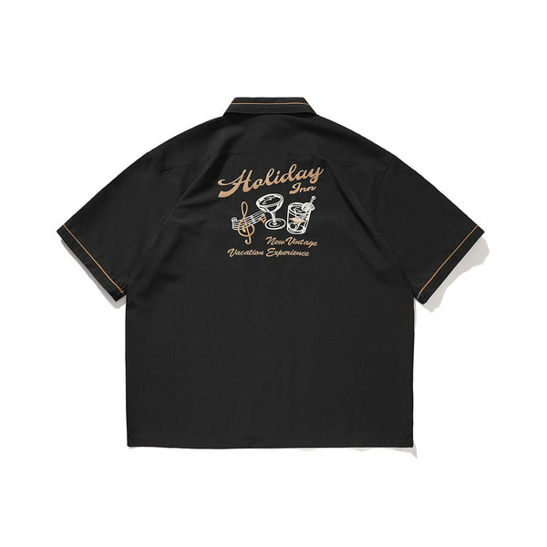 back embroidery shirt / 刺繍プリントサマーシャツ N3772 - NNine