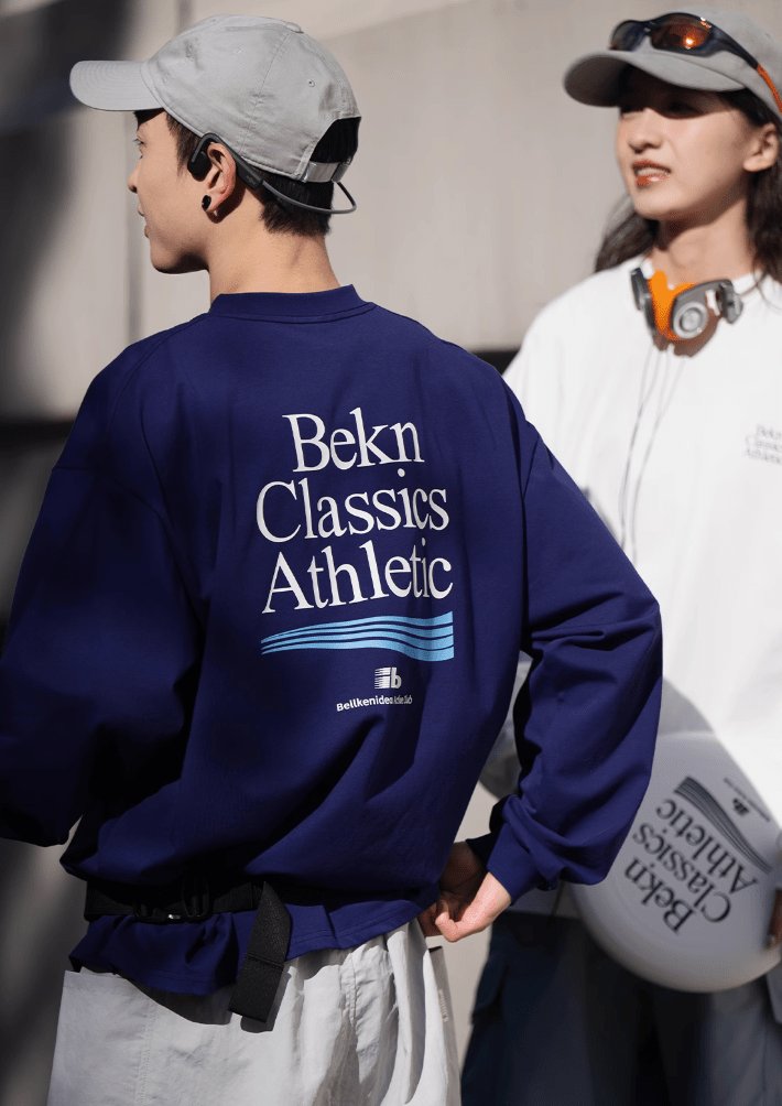 【機能性ウェア 通気性 吸湿速乾】Back print long sleeve T-shirt N5064 - ファッション通販 NNine(ナイン)