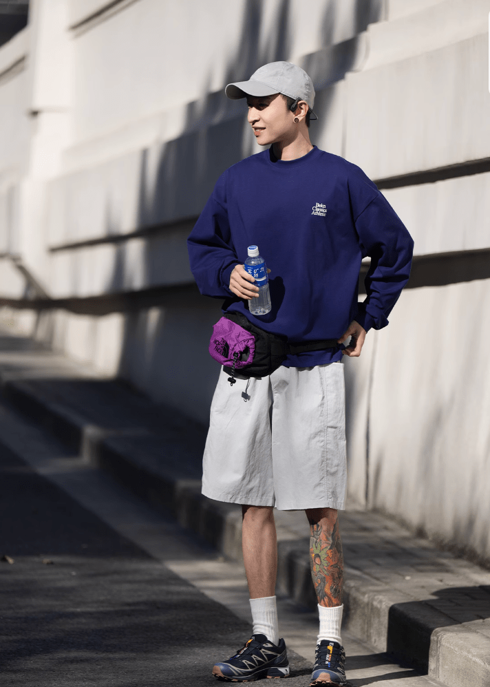 【機能性ウェア 通気性 吸湿速乾】Back print long sleeve T-shirt N5064 - ファッション通販 NNine(ナイン)