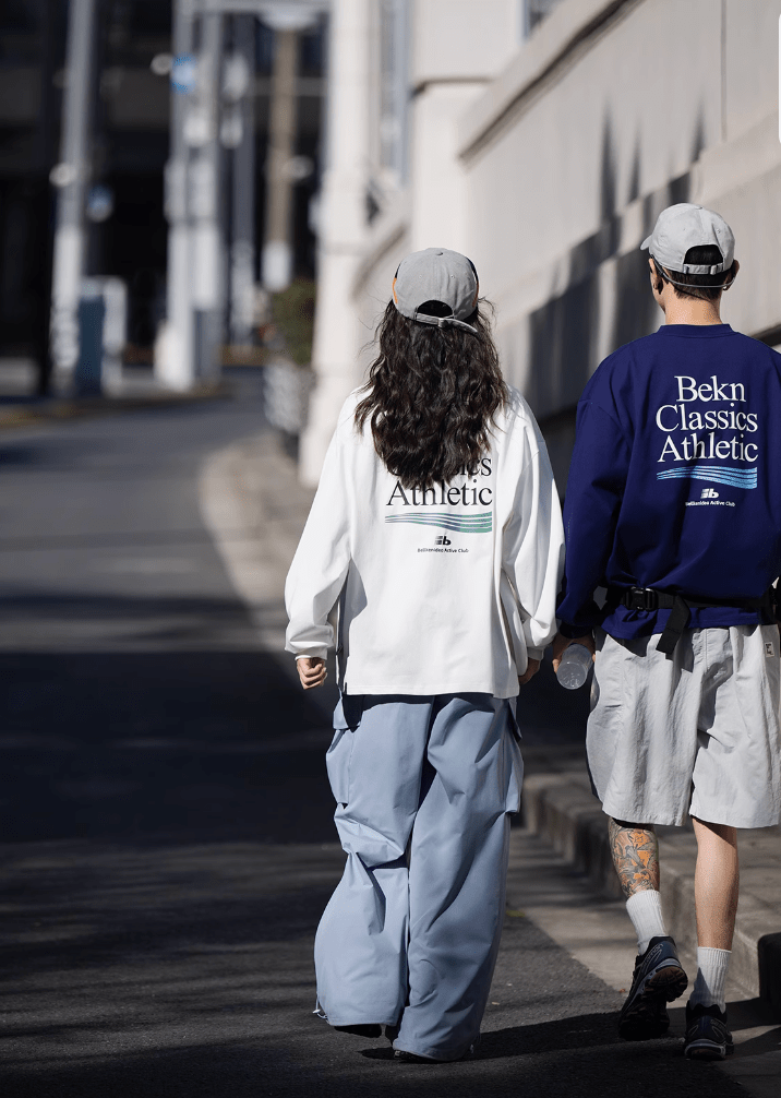 【機能性ウェア 通気性 吸湿速乾】Back print long sleeve T-shirt N5064 - ファッション通販 NNine(ナイン)