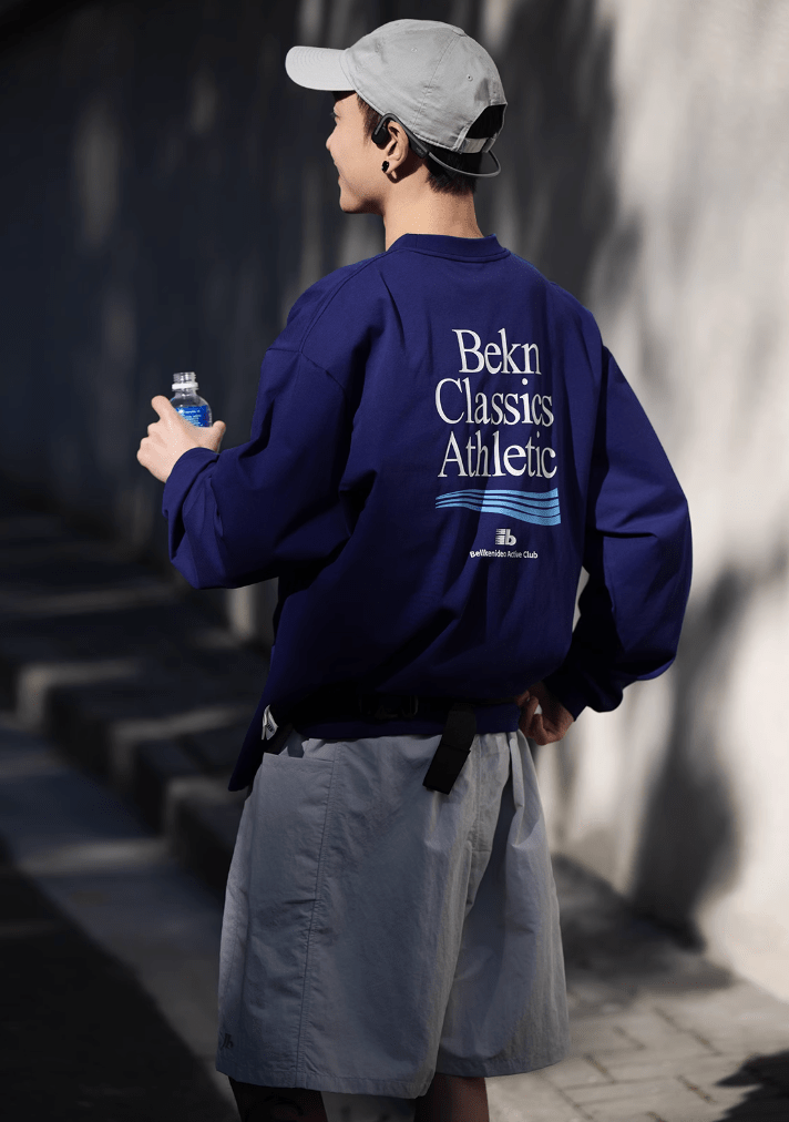 【機能性ウェア 通気性 吸湿速乾】Back print long sleeve T-shirt N5064 - ファッション通販 NNine(ナイン)