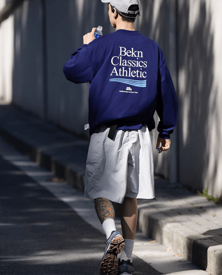 【機能性ウェア 通気性 吸湿速乾】Back print long sleeve T-shirt N5064 - ファッション通販 NNine(ナイン)