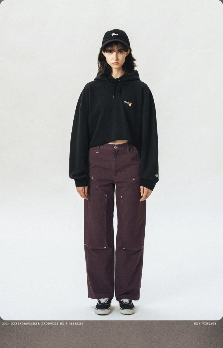 Back print short hoody N3197 - ファッション通販 NNine(ナイン)