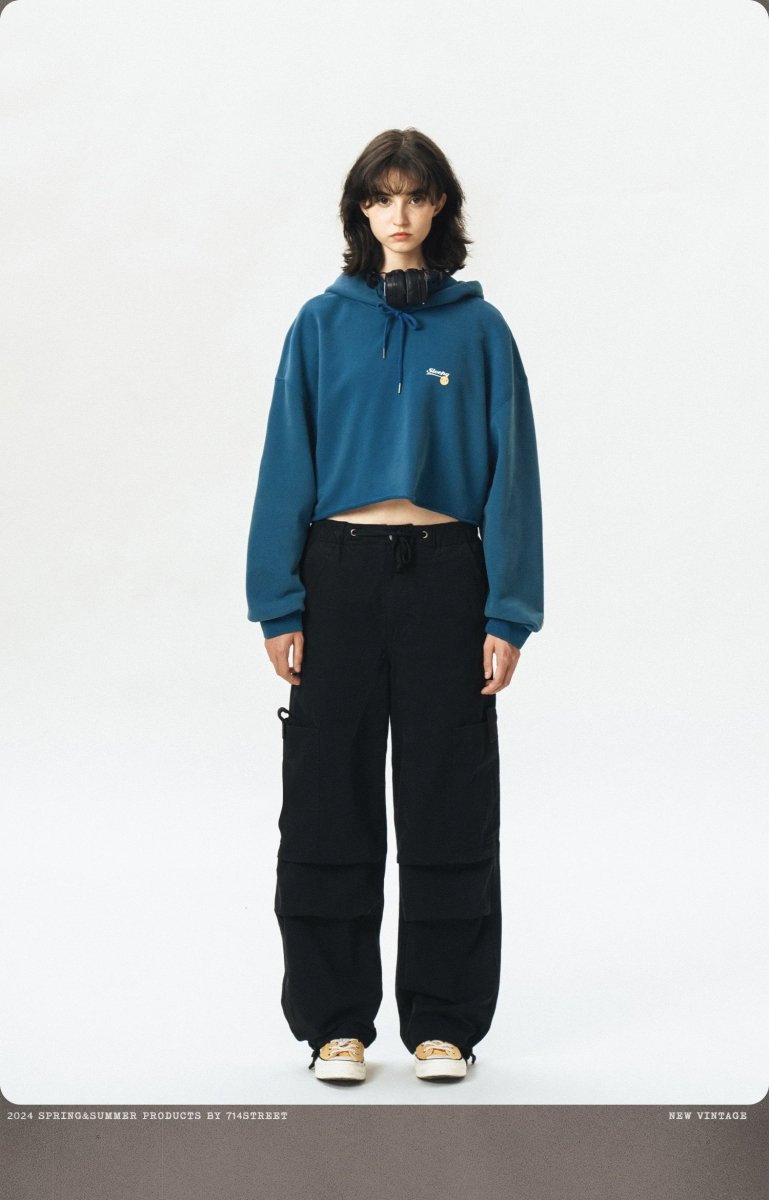 Back print short hoody N3197 - ファッション通販 NNine(ナイン)
