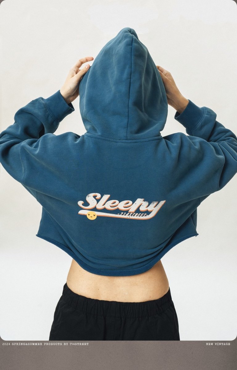 Back print short hoody N3197 - ファッション通販 NNine(ナイン)