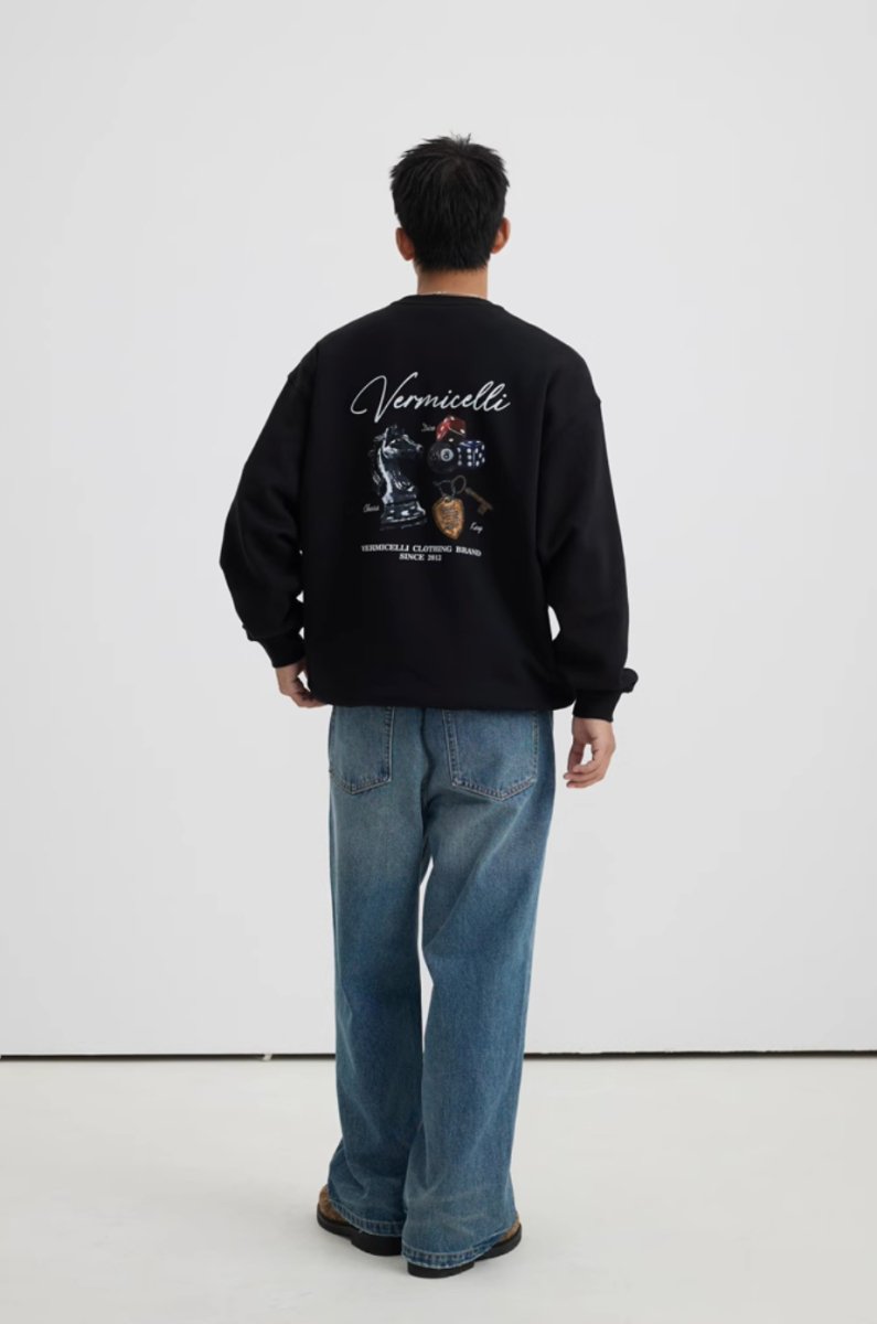 back print sweatshirt N4590 - NNine