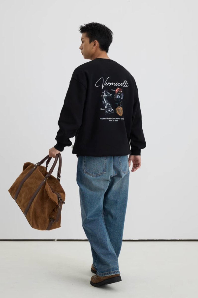 back print sweatshirt N4590 - NNine