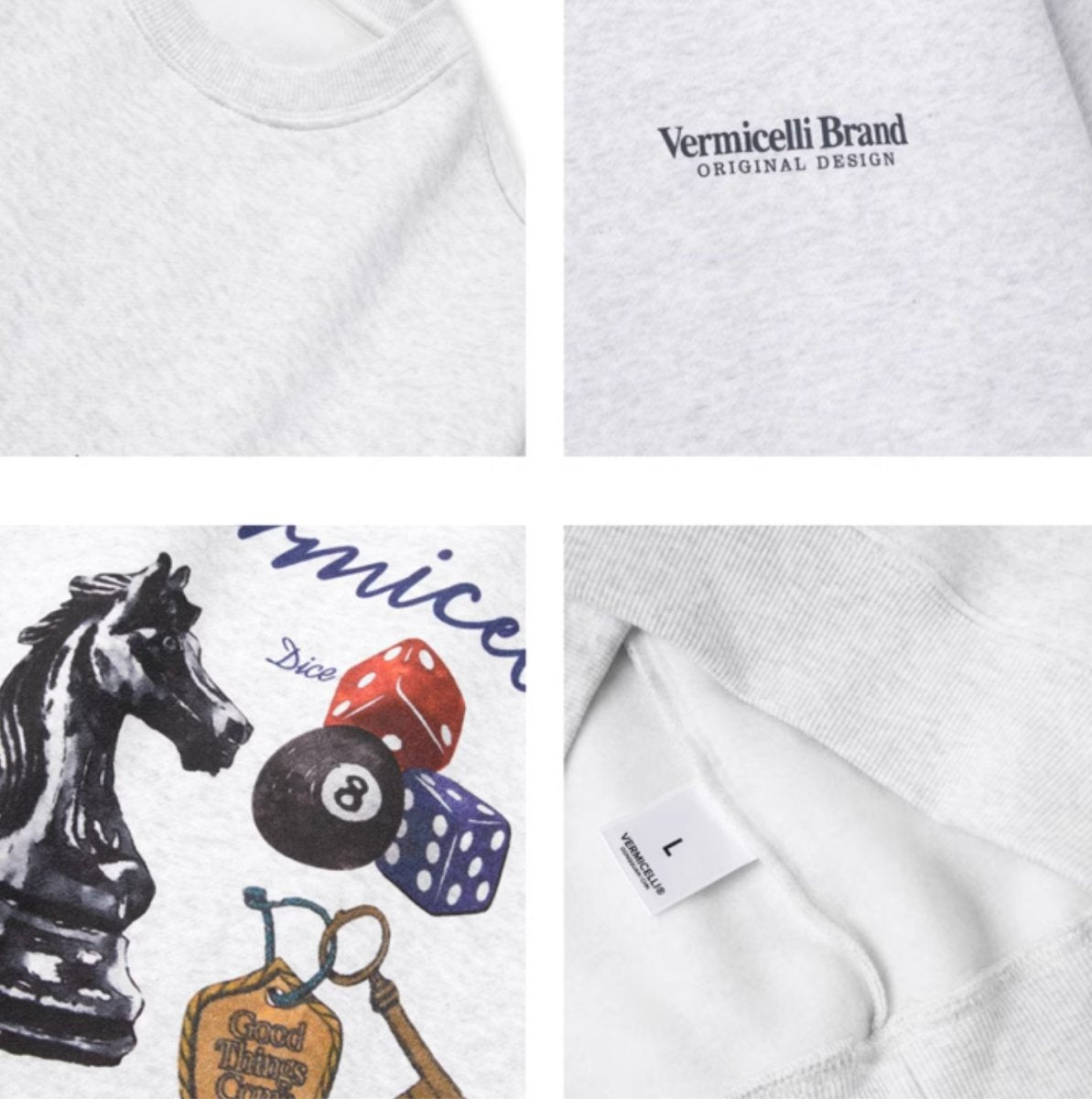 back print sweatshirt N4590 - NNine