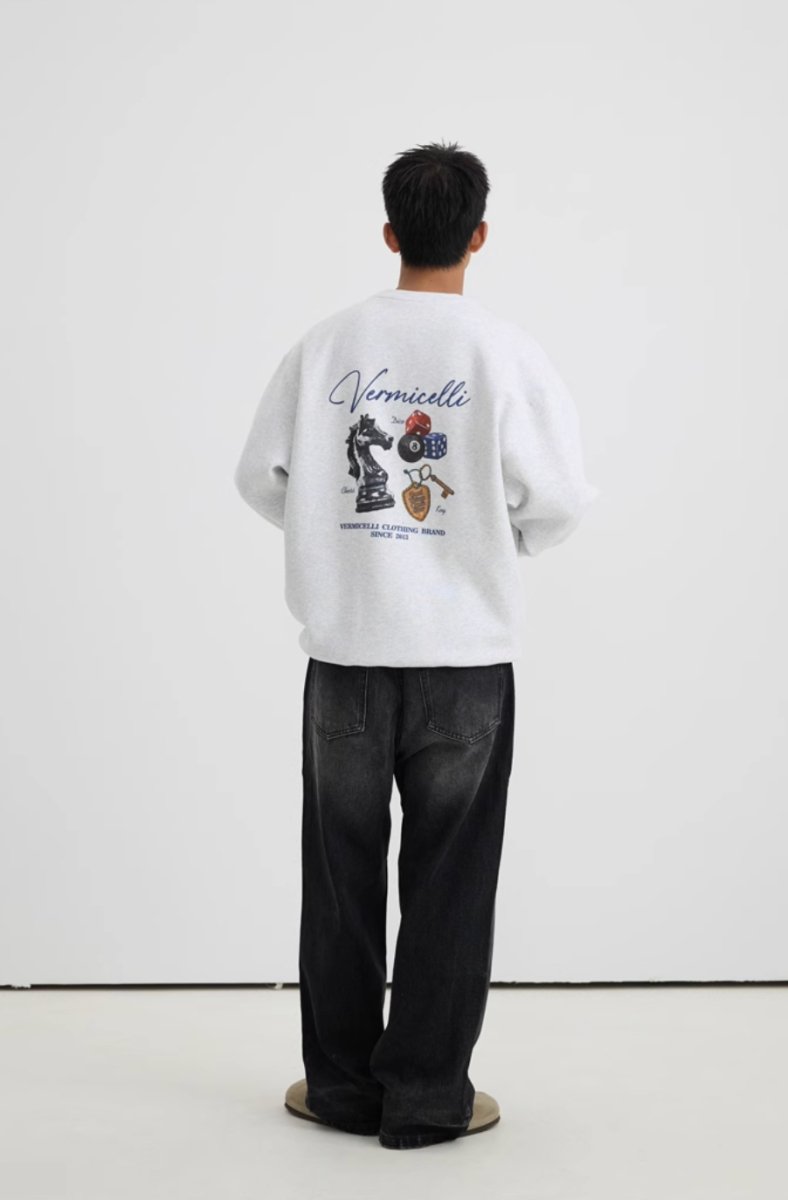 back print sweatshirt N4590 - NNine