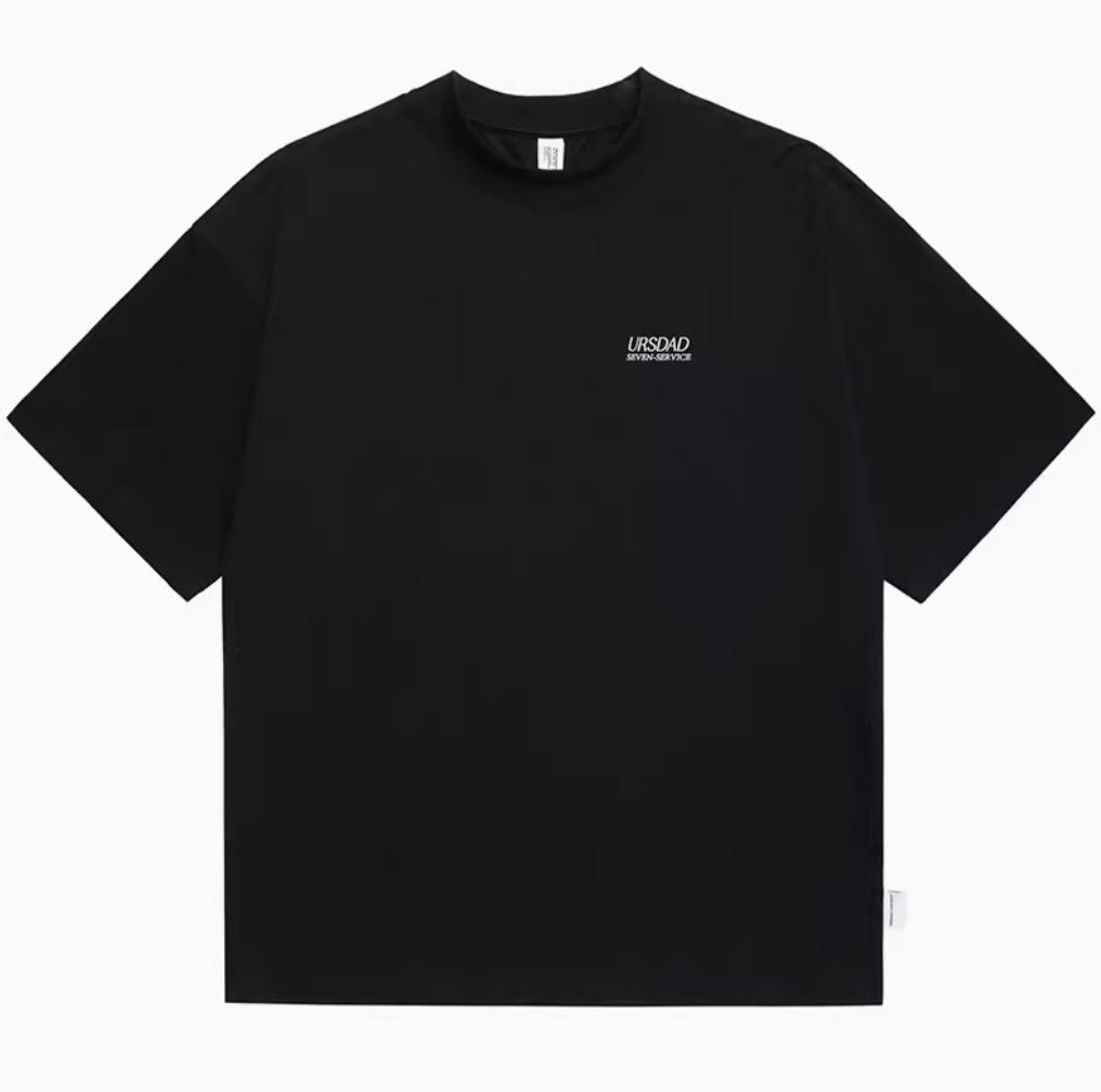 【吸湿速乾繊維】back print t - shirt / ヘビーウェイトオーバーサイズTシャツ N3870 - NNine