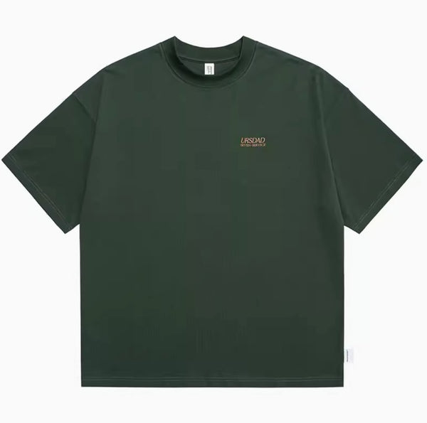 【吸湿速乾繊維】back print t - shirt / ヘビーウェイトオーバーサイズTシャツ N3870 - NNine