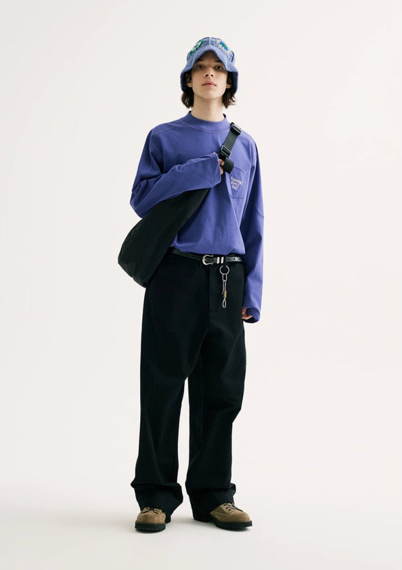 banana silhouette pants / バナナシルエットパンツ N3915 - NNine