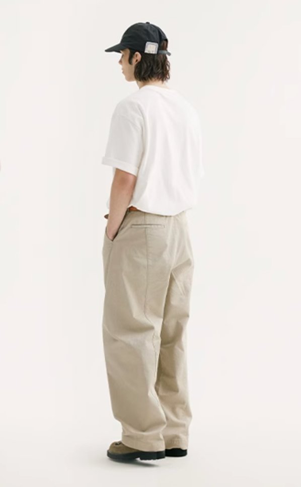 banana silhouette pants / バナナシルエットパンツ N3915 - NNine