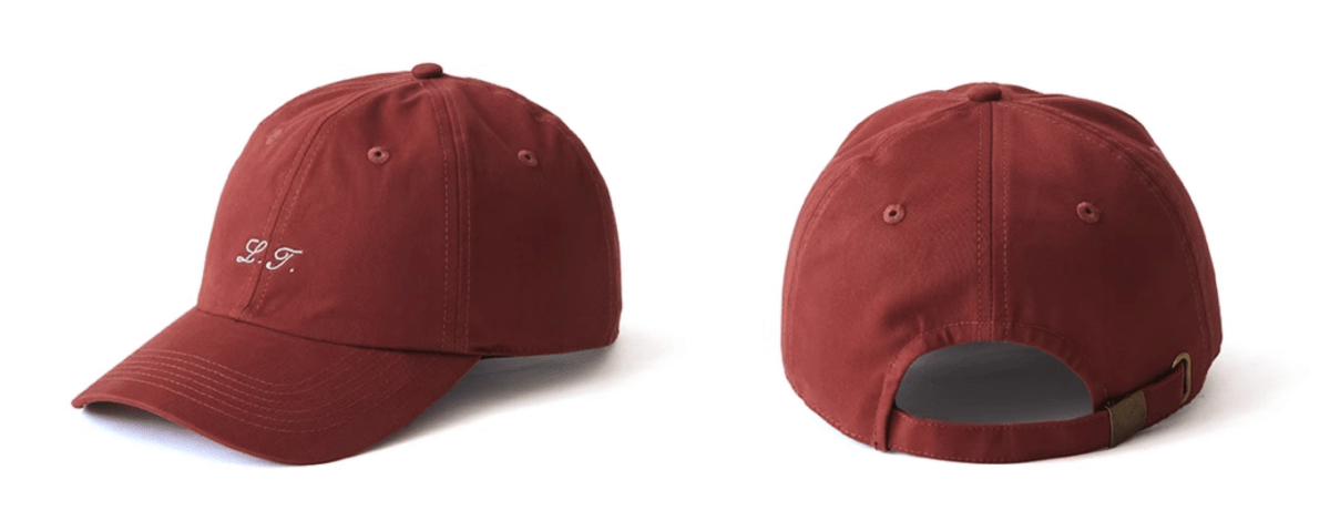 刺繍ロゴ コットン ベースボールキャップ / Baseball Cap N5572 - ファッション通販NNine（ナイン）