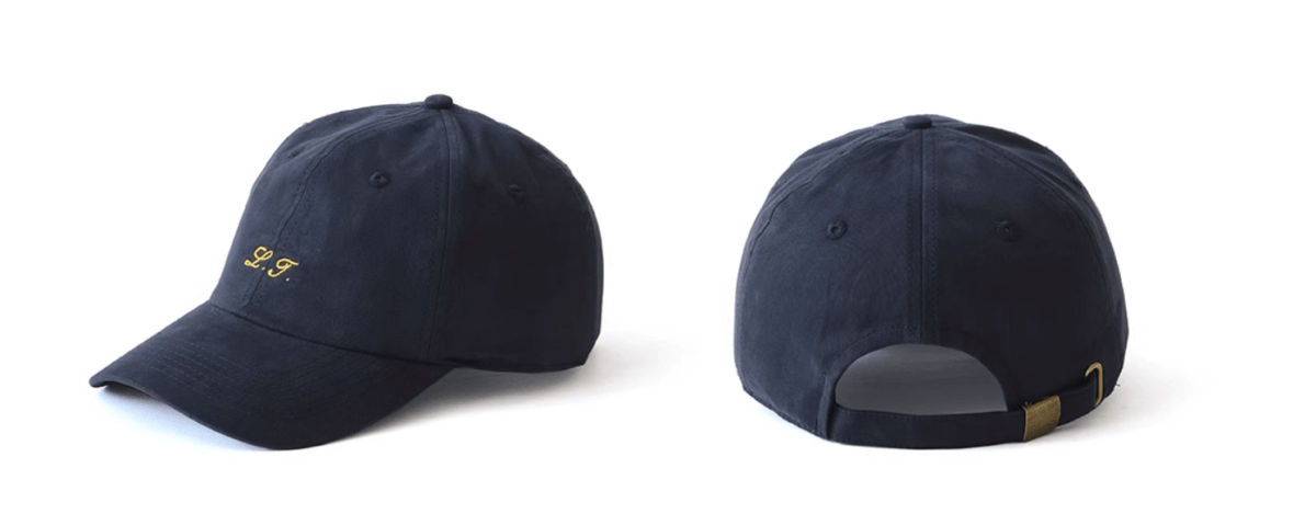 刺繍ロゴ コットン ベースボールキャップ / Baseball Cap N5572 - ファッション通販NNine（ナイン）