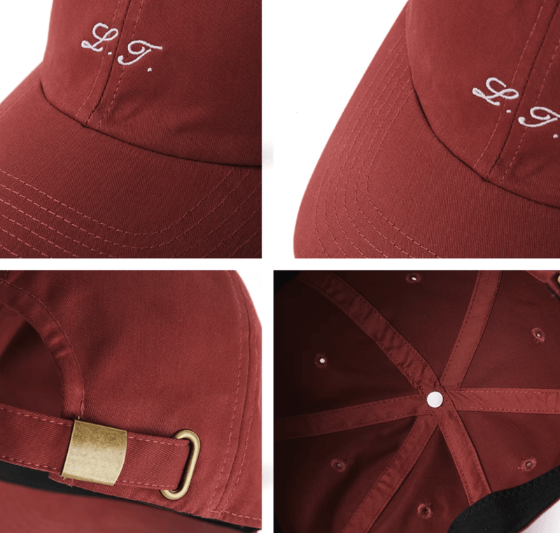 刺繍ロゴ コットン ベースボールキャップ / Baseball Cap N5572 - ファッション通販NNine（ナイン）