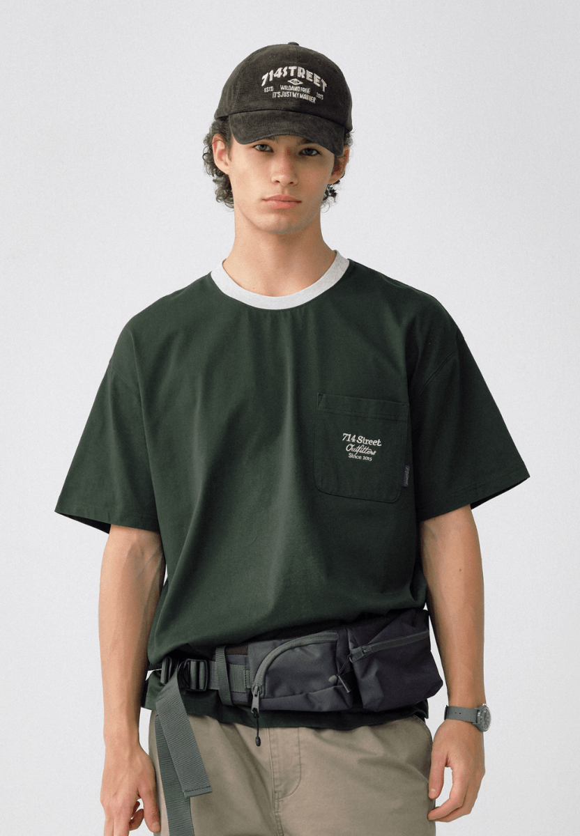 Bear Back Print T-shirt / 熊 ベア バックプリント Tシャツ 半袖 アメカジ N5298 - ファッション通販 NNine(ナイン)