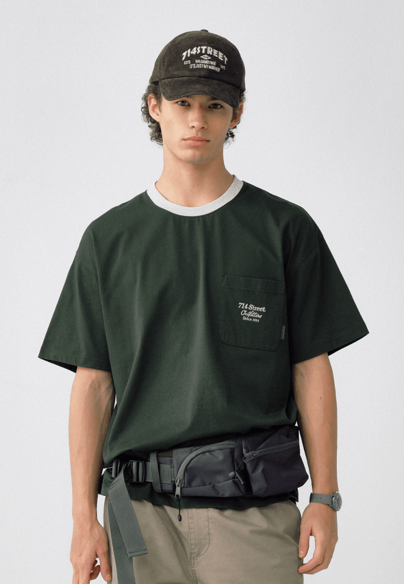 Bear Back Print T-shirt / 熊 ベア バックプリント Tシャツ 半袖 アメカジ N5298 - ファッション通販 NNine(ナイン)