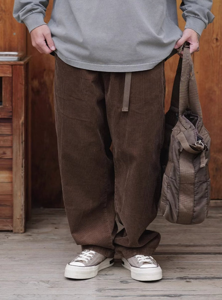 belt corduroy pants N4539 - NNine