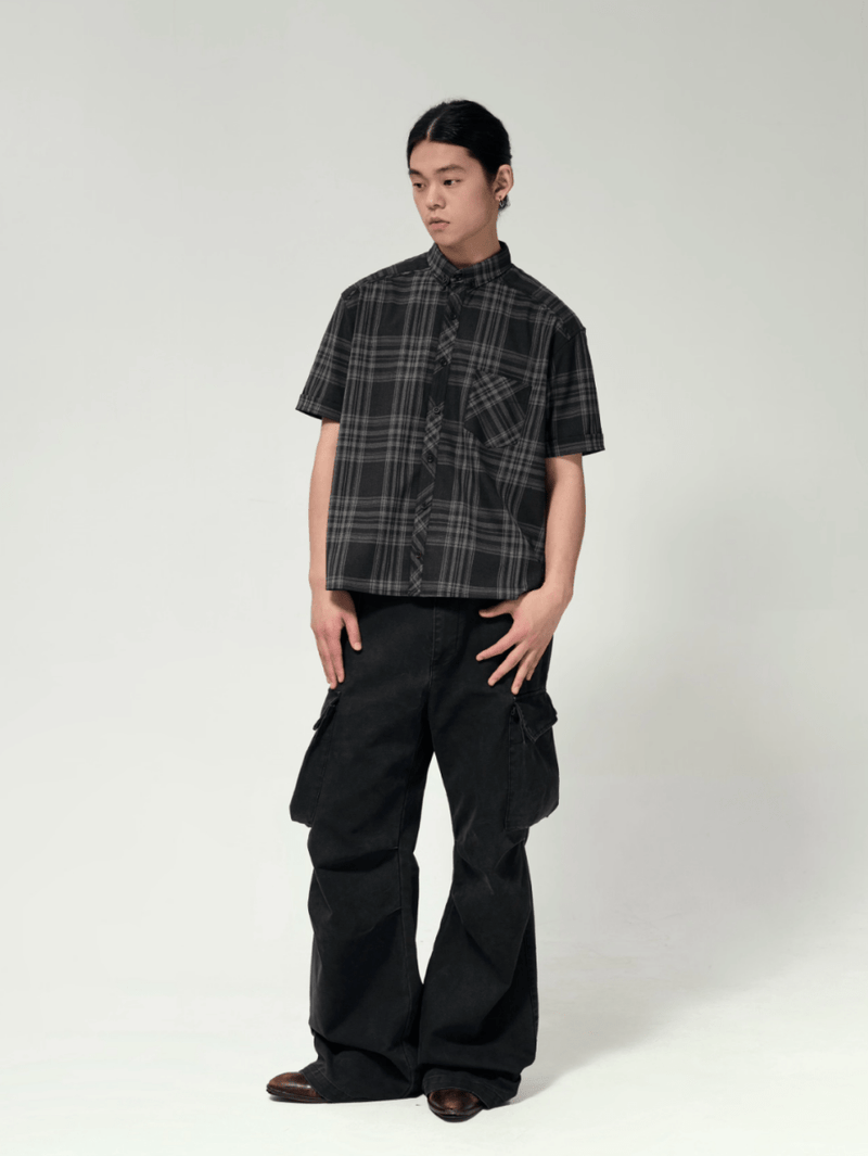Black Cargo Pants N5606 - ファッション通販NNine（ナイン）