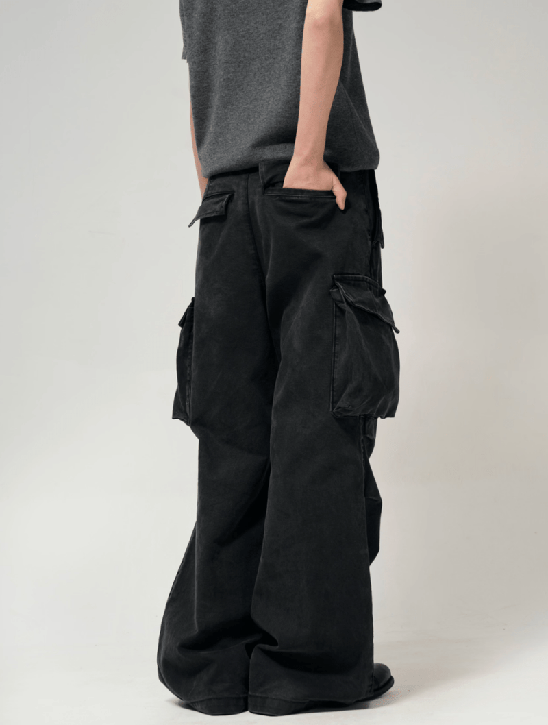 Black Cargo Pants N5606 - ファッション通販NNine（ナイン）