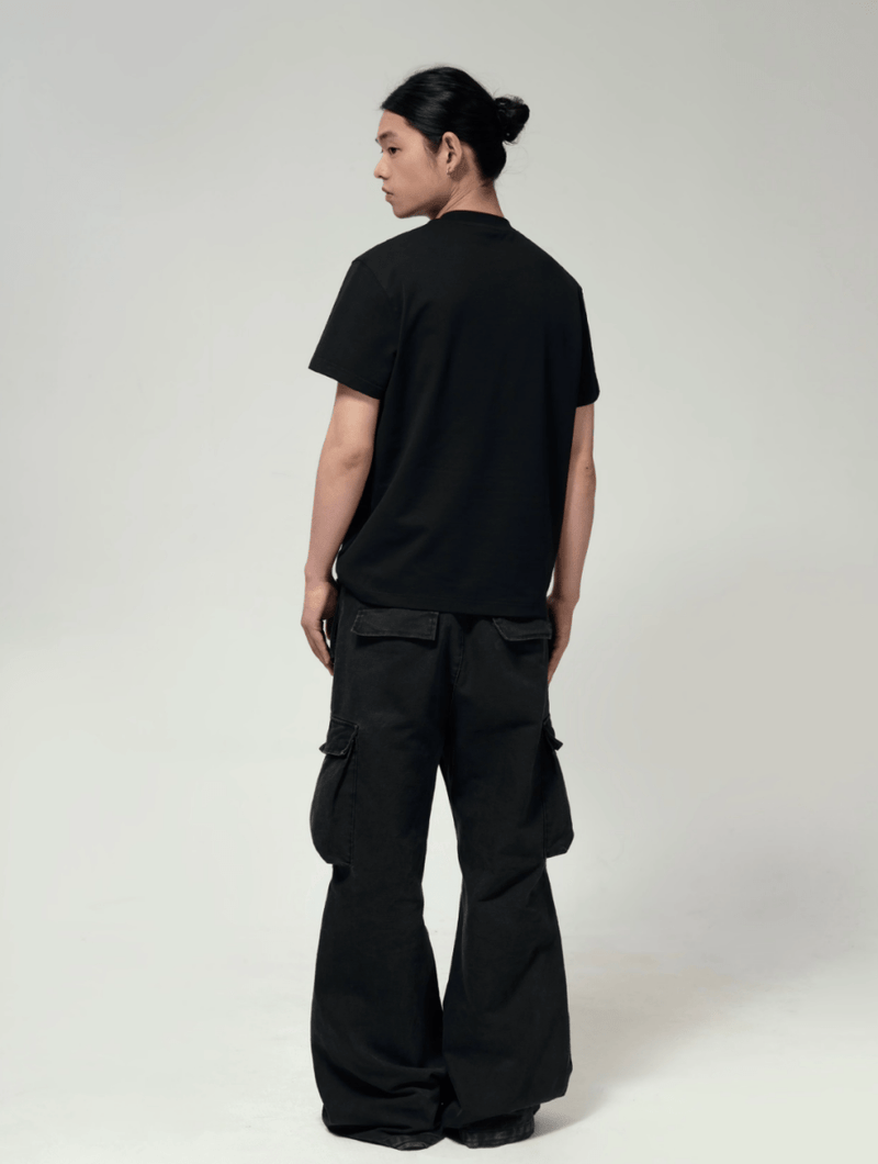 Black Cargo Pants N5606 - ファッション通販NNine（ナイン）