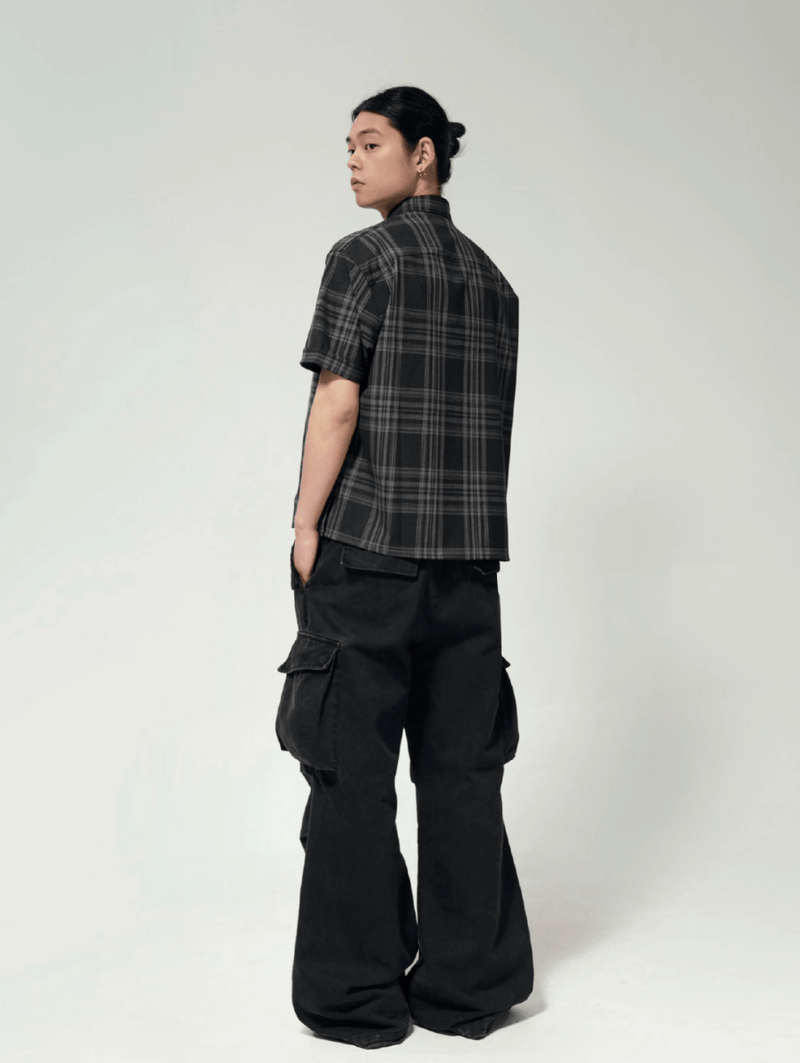 Black Cargo Pants N5606 - ファッション通販NNine（ナイン）