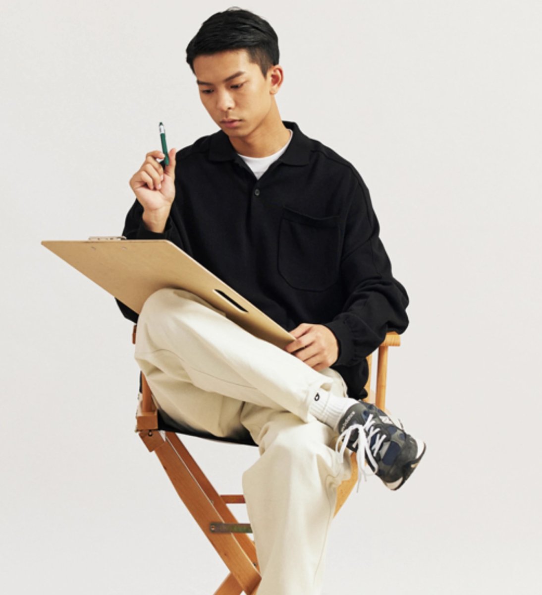 black polo shirt N3442 - NNine