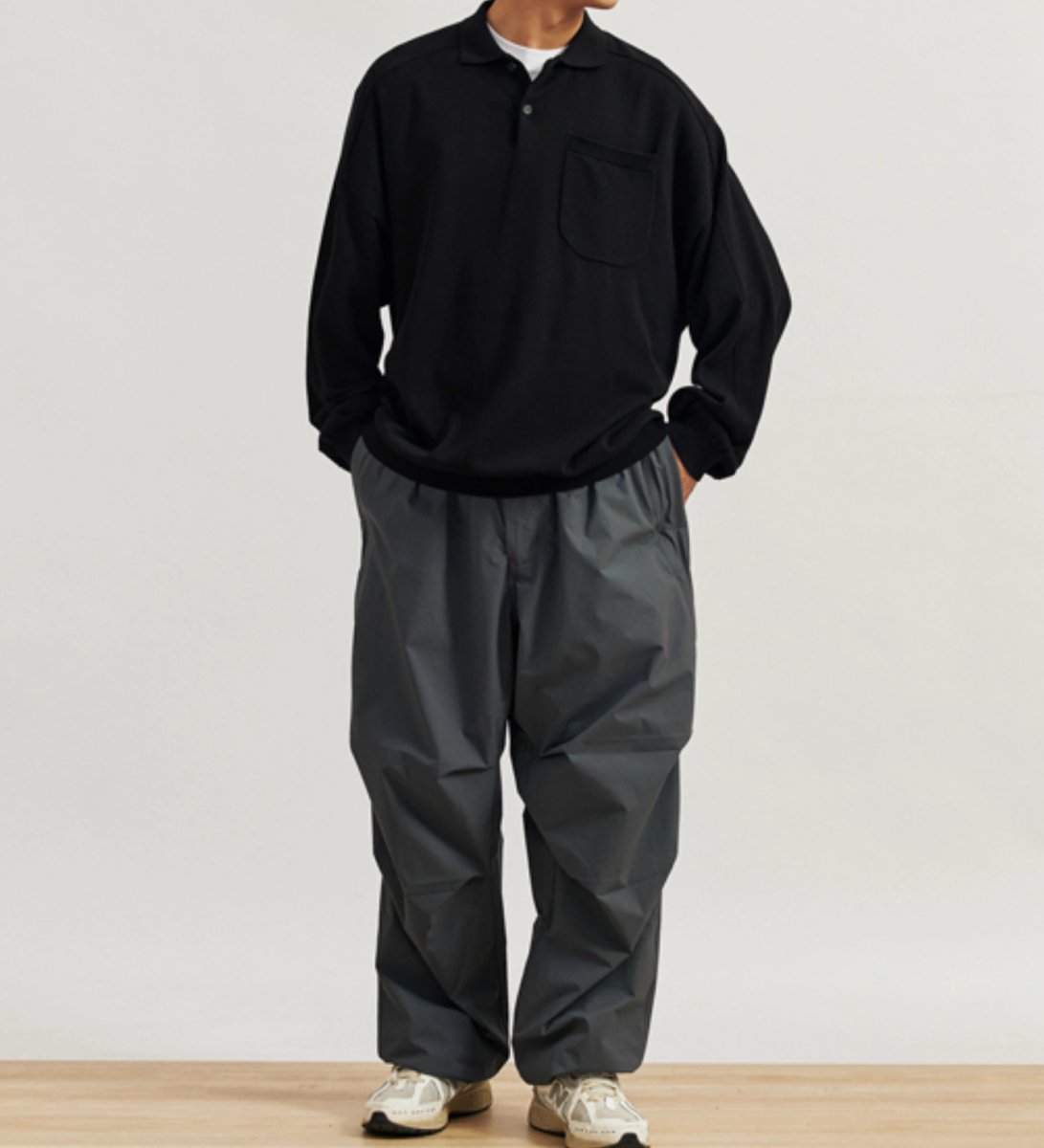 black polo shirt N3442 - NNine