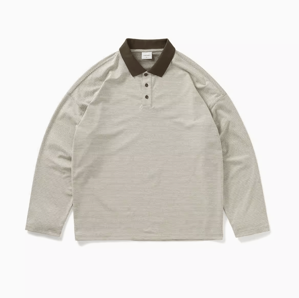border polo shirt N4104 - ファッション通販 NNine(ナイン)
