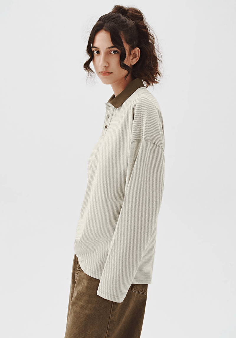 border polo shirt N4104 - ファッション通販 NNine(ナイン)