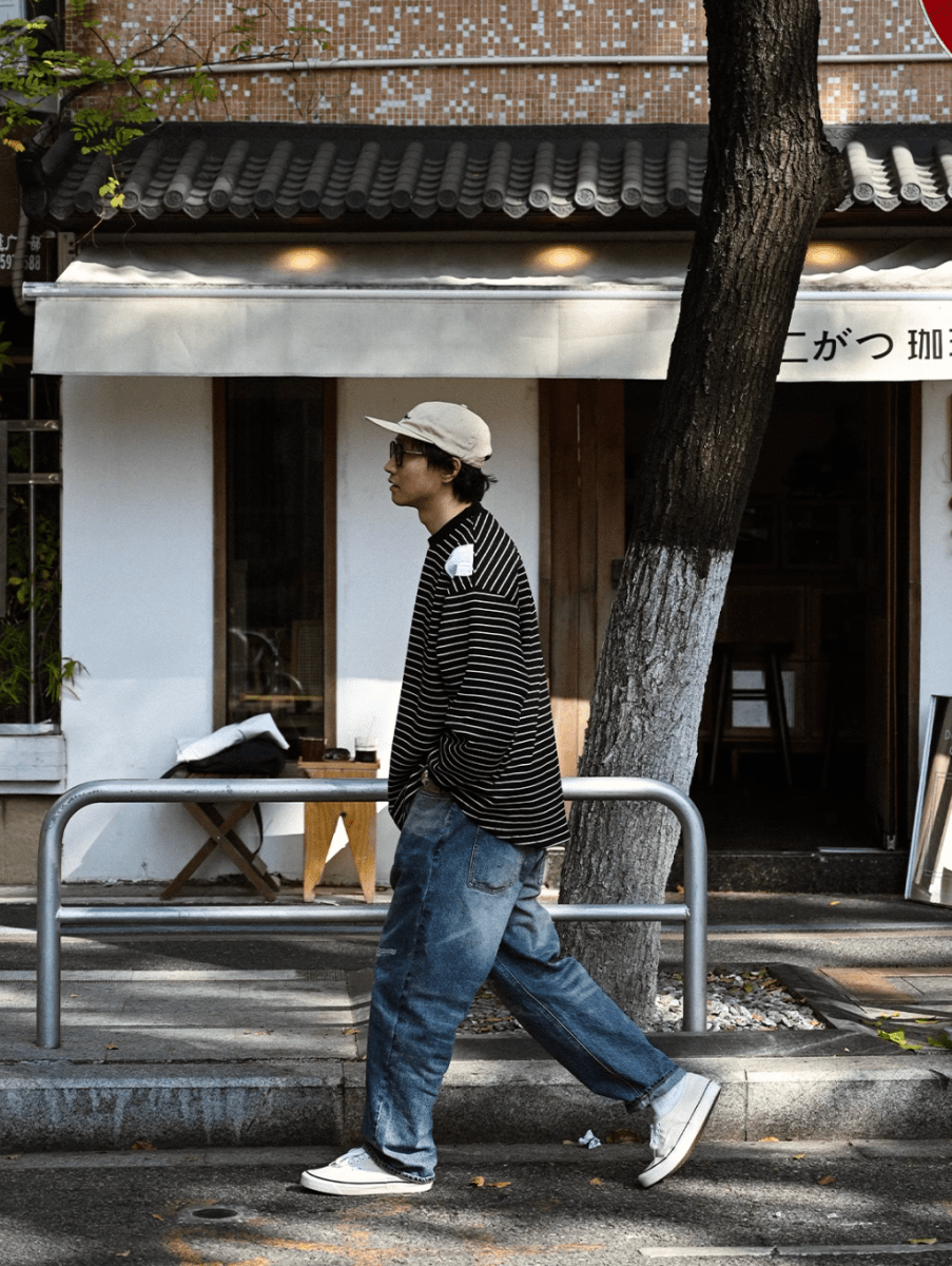 border sweatshirt N5101 - ファッション通販 NNine(ナイン)