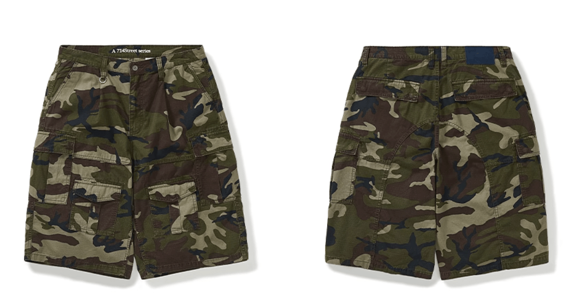 camouflage shorts N5081 - ファッション通販 NNine(ナイン)