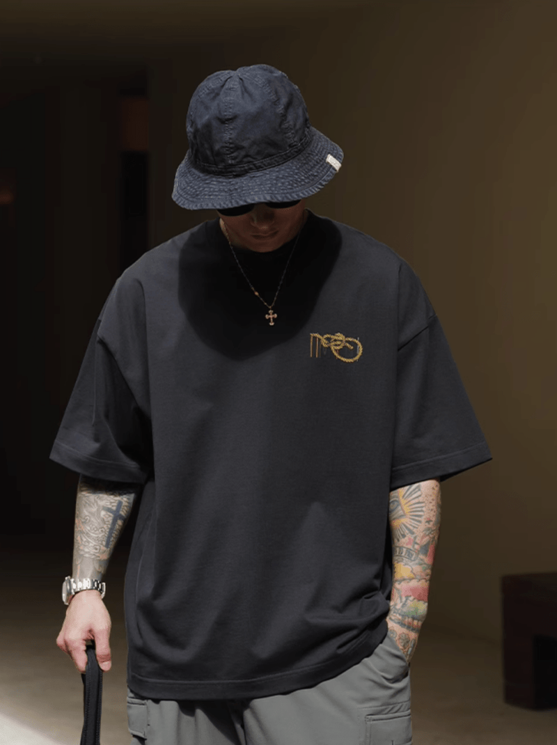 Camp Back Print T-shirt Heavyweight / キャンプ バックプリント Tシャツ 半袖 N5337 - ファッション通販 NNine(ナイン)