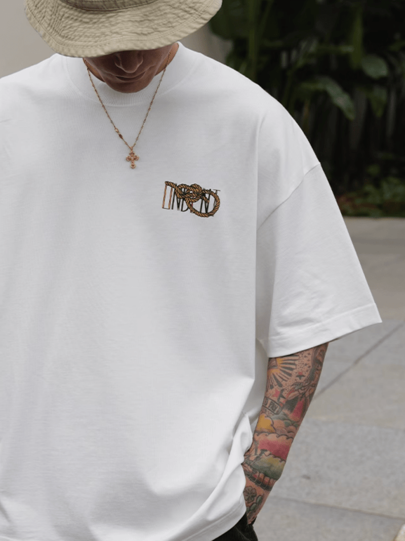 Camp Back Print T-shirt Heavyweight / キャンプ バックプリント Tシャツ 半袖 N5337 - ファッション通販 NNine(ナイン)
